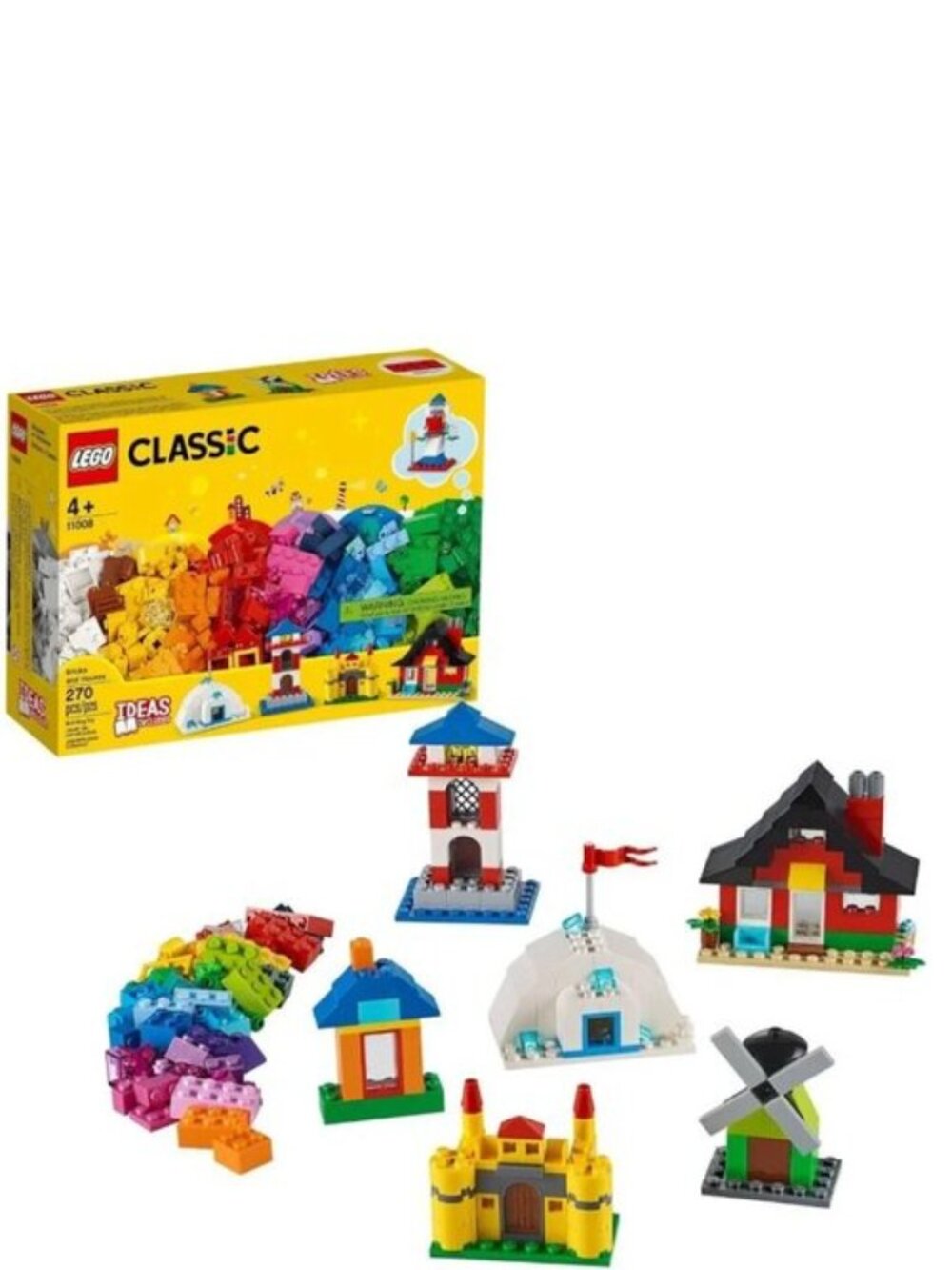 Lego  Classic Bricks and Houses 11008 Kids' Building Toy New In Box
